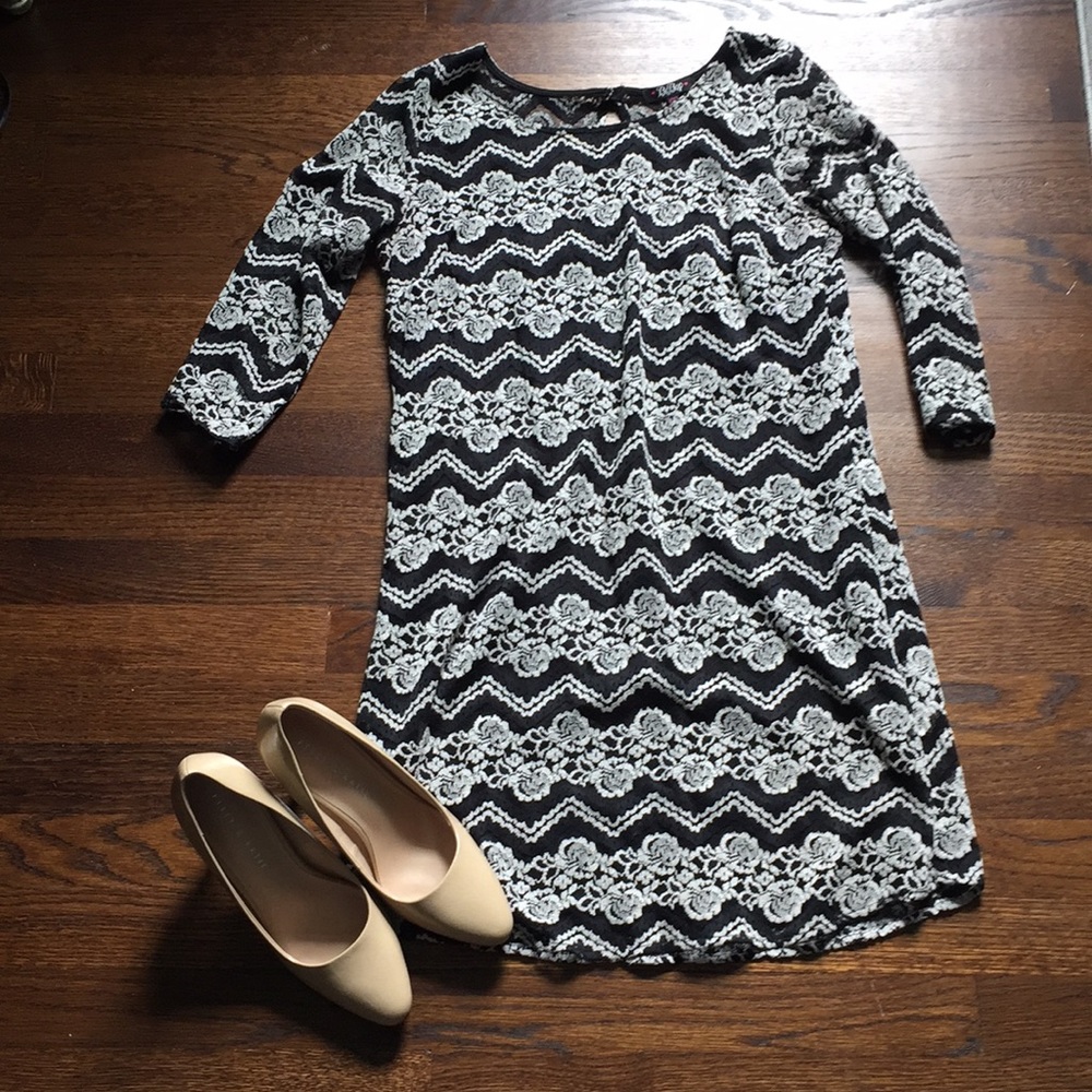 Lace Patterned Dress